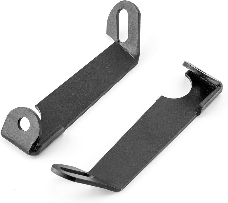 ROMELACK Ditch Hood Mount Bolt Brackets Upper LED Light Pods Bracket Compatible with Dodge Ram 2500/3500 2019-2024(No Drilling) - Image 5